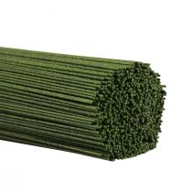 položky Gerbera drôtený zásuvný drôt kvetinárstvo zelený 1,0/500mm 2,5kg