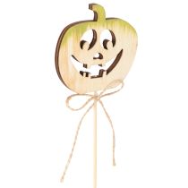 položky Dekoratívna tekvica s tvárou na Halloween, 31 cm, 12 kusov