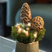 Článok Umelý dekoratívny kolík v tvare smrčkov do kvetináčov a na stôl, 13 cm, 2 kusy