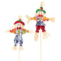 položky Kvetinové kolíky strašiak na kvetinové aranžmány 37cm 6 ks