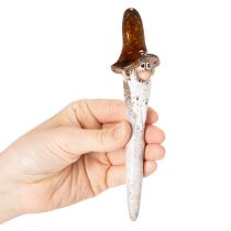 položky Dekoratívna figúrka záhradného trpaslíka do kvetináčov, 16 cm, 2 kusy