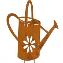 položky Kvetinová zásuvka, záhradná zástrčka z kovu, hrdzavá dekorácia L39cm