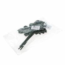 položky Kovová zátka ružovo strieborno-šedá, biely umývaný kov 20cm × 11,5cm 8 ks