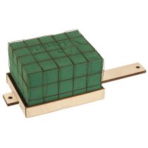 položky Kvetinová penová tehlová základňa z dreva Florette Eco 12×10cm