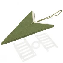 položky Vianočná hviezdicová dekorácia z juty, papiera a zelenej hviezdy, 60 cm, dekorácia na okno