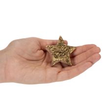 Článok Dekoratívna lesklá hviezda na dekoráciu stola, 5 cm, 9 kusov