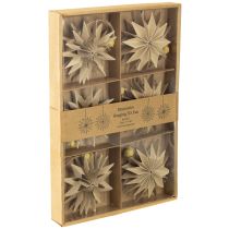 položky Papierové hviezdy s jutovým špagátom na slávnostnú dekoráciu