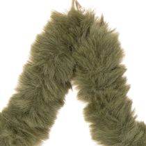Článok Závesná hviezda, umelá kožušina, na dvere a okná, 30 cm, 3 kusy