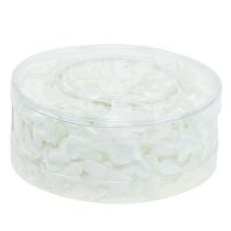 položky Bodová dekorácia srdiečka biele 14mm 800 ks