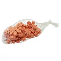 položky Bodová dekorácia drevené kvety kvety pomaranč leto Ø2–6cm 20 ks