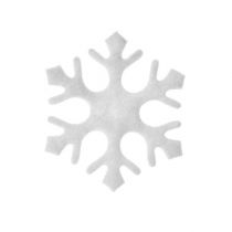 položky Bodová dekorácia snehové vločky biele 3,5cm 120p