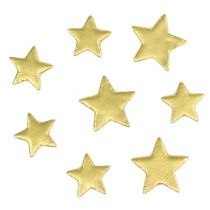 položky Bodová dekorácia hviezdy mix 4-5cm zlatá matná 72ks
