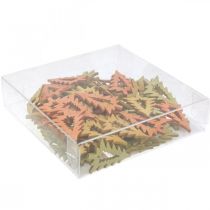 položky Bodová dekorácia vianočný stromček oranžová 4cm 72 ks