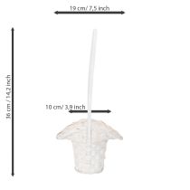 položky Košík na rozptyl kvetov a okvetných lístkov, 36 cm, 3 kusy