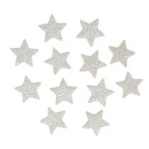 položky Hviezdice sypané s glitrovým krémom 2,5cm 96 ks