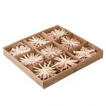 položky Tradičné slamené ozdoby na vianočný stromček na slávnostnú výzdobu