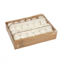 položky Stĺpové sviečky biele adventné sviečky malé sviečky 60/40mm 24 ks