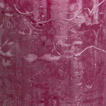 Článok Stĺpové sviečky stálofarebné Berry sviečky fialové 50×100cm 4 ks