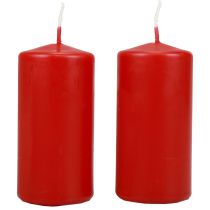 Článok Sviečky stĺpové H100 Ø50cm sviečky červené 12ks