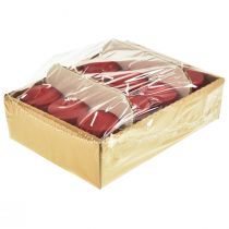 položky Stĺpové sviečky červené sviečky H70mm Ø50mm 12 ks