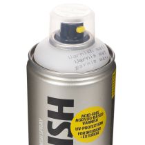 Článok Číry matný lak v spreji, odolný voči UV žiareniu, bez kyselín, Montana plechovky, 400 ml
