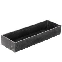 položky Obdĺžnikový podnos s uškami, dekoratívny podnos na stôl, 32 cm