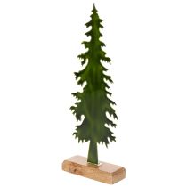 Článok Dekoratívna figúrka vianočného stromčeka s dreveným podstavcom, 36 cm