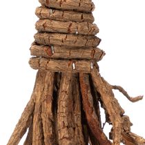 položky Dekoratívny stromček z vŕbových konárov na drevenom podstavci, 68 cm
