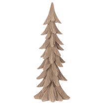 Článok Malý vločkový dekoratívny vianočný stromček, stolová dekorácia, 44 cm