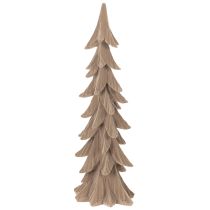 Článok Malý vločkový dekoratívny vianočný stromček, stolová dekorácia, 44 cm