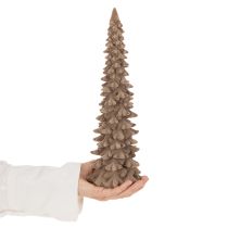 Článok Dekoratívny vianočný stromček z pletených vlákien na zimnú výzdobu, 34 cm