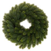 položky Veniec z umelých jedľových vetvičiek, zelený, okrúhly, 50 cm