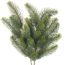 Článok Umelá jedľová vetvička, slávnostná dekorácia okna, 50 cm, 3 kusy