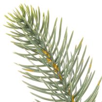 položky Umelá jedľová vetvička, slávnostná dekorácia okna, 50 cm, 3 kusy