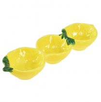 položky Tapas misky keramická citrónová dekorácia na stôl 28,5cm V4cm