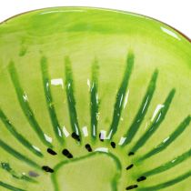 položky Keramická miska s motívom kiwi, letná dekorácia na štýlové servírovanie tapas a občerstvenia, 30 cm