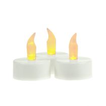 položky LED čajové sviečky s batériou Ø4cm pre vnútri 6 kusov