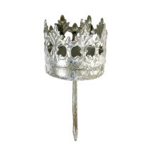 položky Držiak na čajové sviečky strieborný na zalepenie Ø4cm V9,5cm 4ks