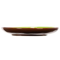 položky Okrúhle keramické taniere s motívom kiwi, vhodné na jedálenský stôl alebo do kuchyne, 16 cm, 2 kusy