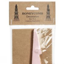 položky Dekorácia na stôl vianočný stromček medovníkový papier Apricot Gold H30cm 2 ks