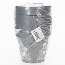 položky Kvetináč s motívom sedmokrásky pre štýlový interiérový dizajn, 11 cm, 4 kusy