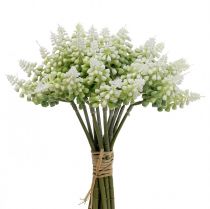 položky Hyacint hroznový umelý hyacint biely 28cm 12ks v zväzku