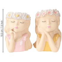 položky Kvetináč Ceramic Dreaming Girl Assorted H19,5cm 2ks