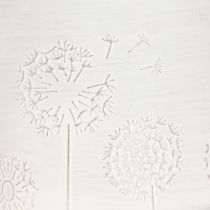 položky Kvetináč Púpava biely Ø9,5cm V11cm