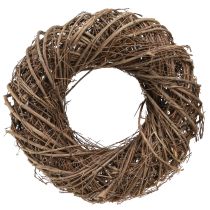 položky Brestový veniec ozdobný veniec prírodný hnedý Ø23–25cm V6,5cm 2ks