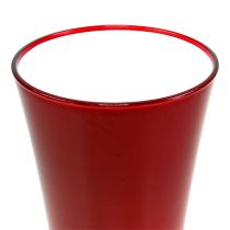 položky Váza “Fizzy” Ø13,5cm V20cm červená, 1ks