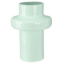 položky Váza Kovová dekorácia do vázy Mint Green Pastel Ø16,5cm H23,5cm