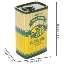 položky Keramická váza na olivový olej - perfektná dekorácia na stôl so sušenými kvetmi, 18 cm