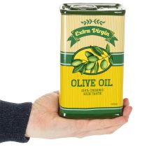 položky Keramická váza na olivový olej - perfektná dekorácia na stôl so sušenými kvetmi, 18 cm