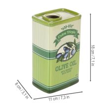 položky Váza na olivový olej, keramická, ideálna na dekoráciu kuchyne a stredomorského stola, 18 cm